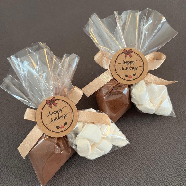 Sıcak çikolata ve marşhmallow