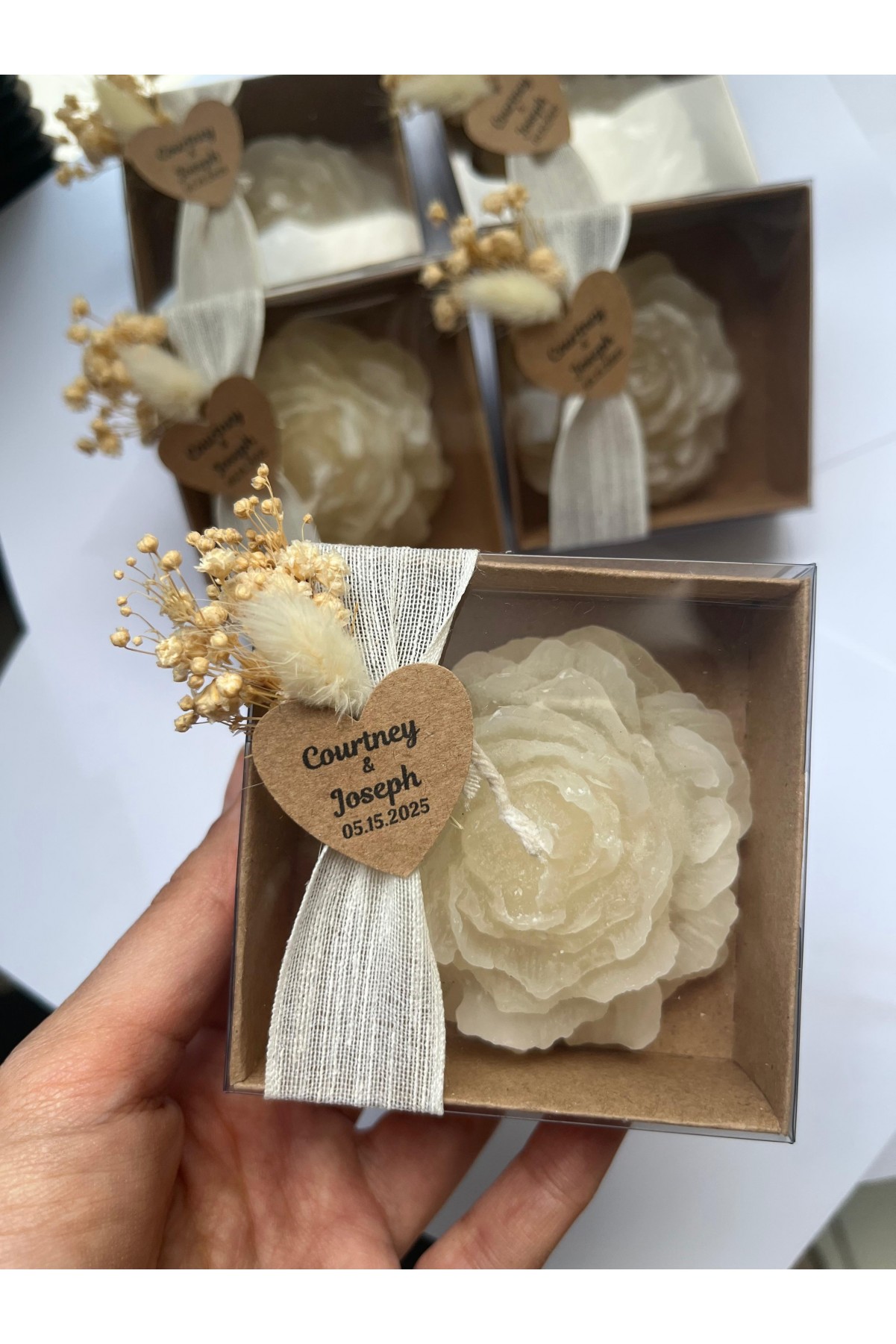 Şakayık Mum Hediyeliği