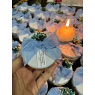 Teneke Şakayık Mum Hediyeliği