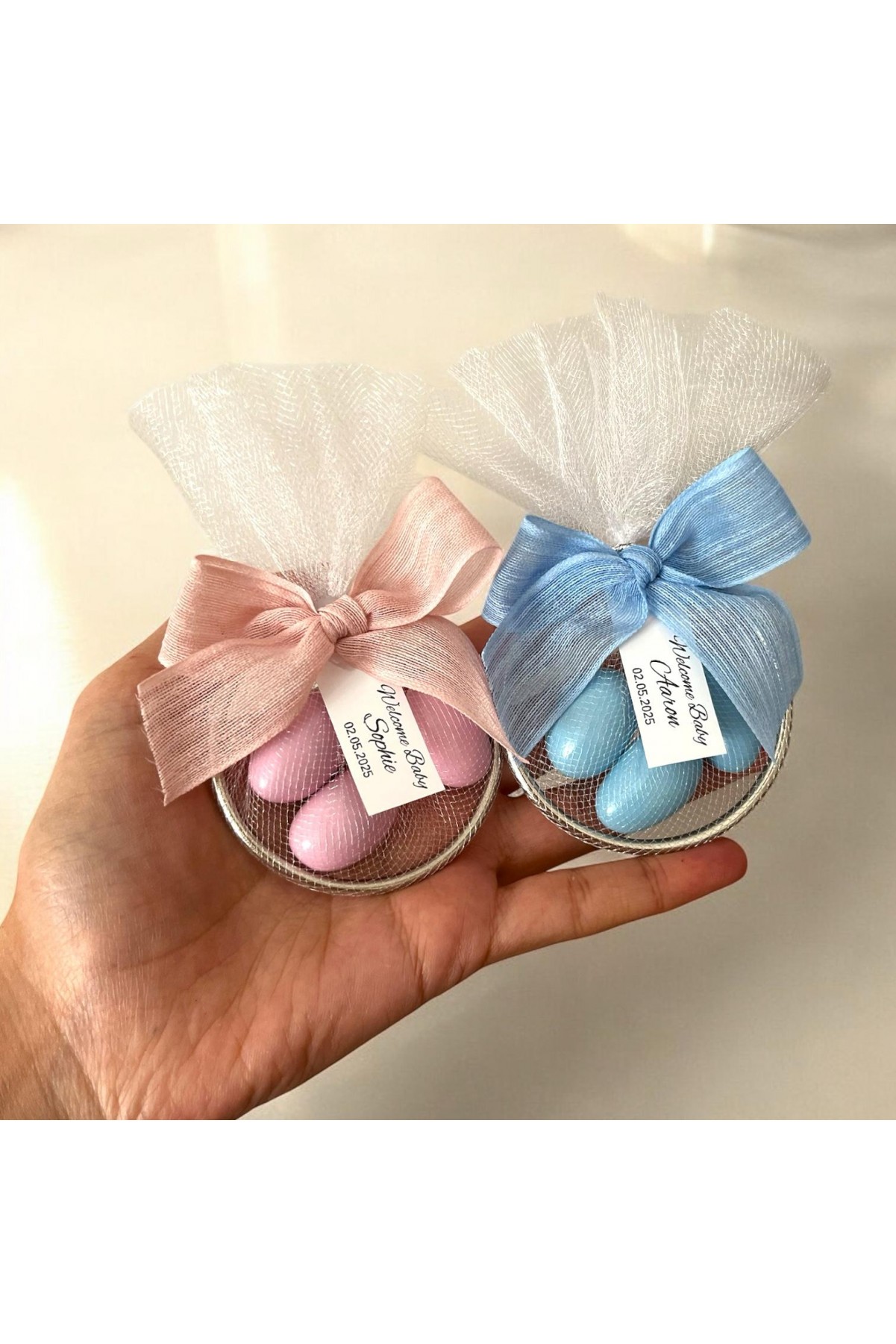 Bebek Partisi Halka Badem Çikolataları