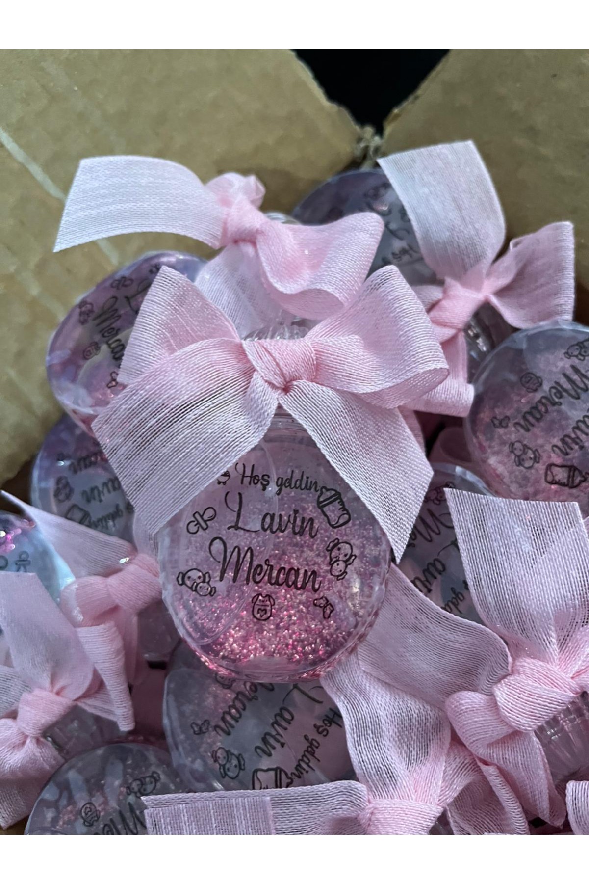 Kolonya Şişesi Simli