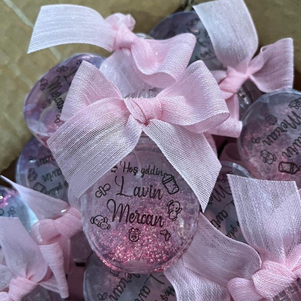 Kolonya Şişesi Simli