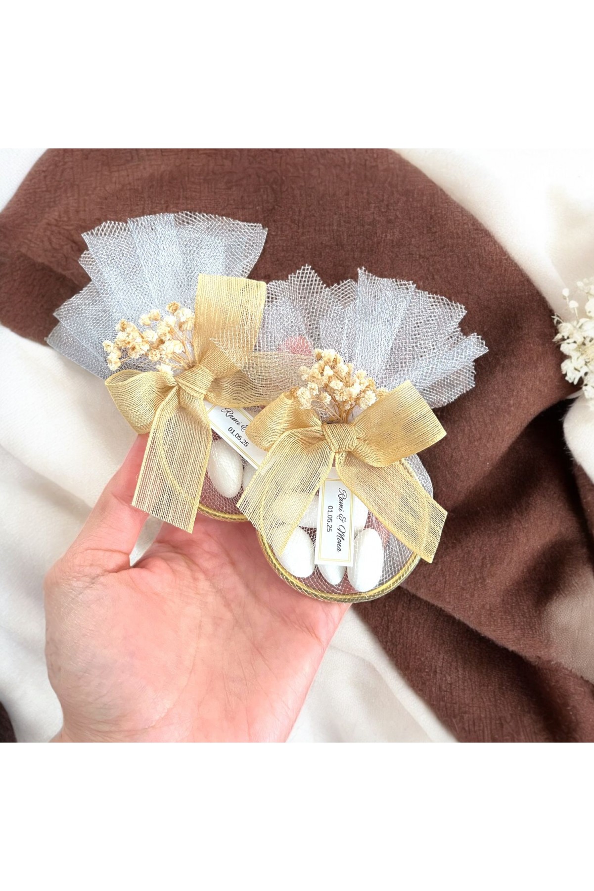 Halka Badem Şekeri Hediyeliği